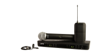 Shure BLX1288/CVL Dual Channel Combo Wireless System (H10: 542 - 572 MHz)  image