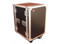Gator G-Tour 16U Cast Road Cases with Rack and Casters