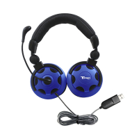 HamiltonBuhl T-PRO USB Headset with Noise-Cancelling Microphone Custom-Made for School Testing image