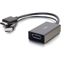C2G HDMI to Displayport Converter - 4K HDMI to DisplayPort Adapter image