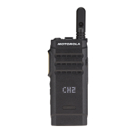 Motorola AAH88QCP9JA2AN UHF Radio with Display image