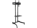 Tripp Lite TV Mobile Flat-Panel Floor Stand Cart Height Adjustable LCD- 37" to 70" TVs and Monitors
