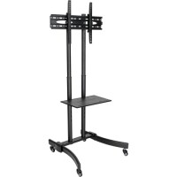 Tripp Lite TV Mobile Flat-Panel Floor Stand Cart Height Adjustable LCD- 37" to 70" TVs and Monitors image