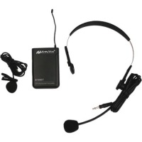 AmpliVox S1693 - Wireless 16 Channel UHF Lapel & Headset Mic Replacement Kit image