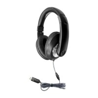 Hamilton ST1BKU Smart-Trek Deluxe Stereo Headphone with In-Line Volume image