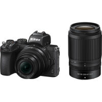 Nikon Z50 20.9 Megapixel Mirrorless Camera with Lens - 16 mm - 50 mm (Lens 1), 50 mm - 250 mm (Lens 2) image