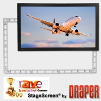 Draper StageScreen 383490 300" Projection Screen image