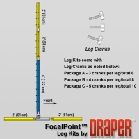 Draper 385016 FocalPoint Leg Kit A (pair) image