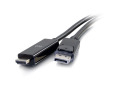 C2G 3ft DisplayPort to HDMI Adpater Cable - 4K Cable Black
