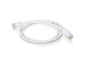 C2G-14ft Cat5e Snagless Unshielded (UTP) Network Patch Cable - White