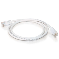 C2G-14ft Cat5e Snagless Unshielded (UTP) Network Patch Cable - White image