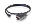 C2G 3ft Mini DisplayPort to VGA Adapter Cable Black