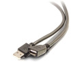 C2G 75ft USB 2.0 A Active Extension Cable - M/F Plenum - USB Extension