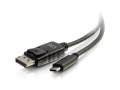 C2G 6ft USB C to DisplayPort 4K Cable Black