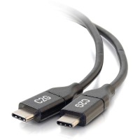 C2G 10ft USB C Cable - USB 2.0 (5A) - M/M Type C Cable image