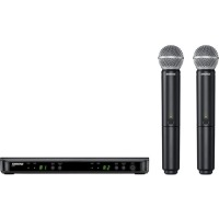 Shure Wireless Dual Vocal System with two SM58 image