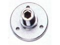 Shure A12 5/8in-27 Threaded Mounting Flange, Matte Silve