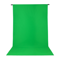 Promaster 2785 Wrinkle Resistant Backdrop 5'x9' - Chroma-key Green image