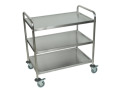 Stainless Steel Cart, 3 Shelves