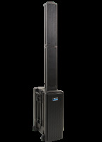 Beacon Line Array Portable Sound System with Built-in Bluetooth and Dual Wireless Mic Receiver image