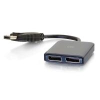 DisplayPort 4K 1.2 to Dual DisplayPort MST Hub image