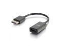 8in DisplayPort™ Male to HDMI® Female Passive Adapter Converter - 4K 30Hz