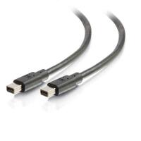 3 ft Mini DisplayPort Cable 4K 30 Hz, Black image