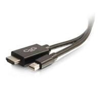 3 ft Mini DisplayPort Male to HDMI Male Adapter Cable, Black image
