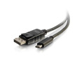 1 ft USB-C to DisplayPort Adapter Cable 4K 30 Hz, Black
