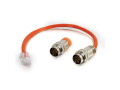 1ft RapidRun® Multi-Format Runner Cable (Orange) Test Adapter Cable