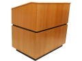 Coventry Solid Hardwood Customizable Multimedia Lectern