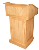 Victoria Solid Hardwood Lectern without Sound image