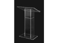 Large Top Clear Acrylic Lectern