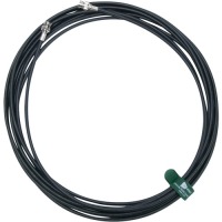 Low loss RF Venue RG8X coaxial cable, 50 ohm double shielded braid over foil design, BNC male connectors, 50 feet image