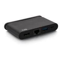 USB-C Travel Dock with HDMI, USB-A, Ethernet and USB-C Power Delivery up to 100 W - 4K 30 Hz image