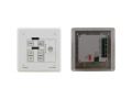 6-button Room Controller with Digital Volume Control and LCD Group Labels, White