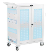 Tripp-Lite Clean IT UV Charging Cart and Sanitaztion Cart for 32 devices image