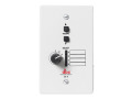 (2) RJ-45 Wall Mounted Programmable Source Selection and Volume Control Zone Controller