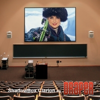 ShadowBox Clarion, 106", HDTV, Matt White XT1000V image