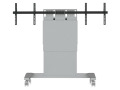 Mobile Lift Stand for 42 to 70" Dual Large Monitors, 290lbs Load Capacity