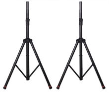 Double Deluxe Aluminum Speaker Stand with a Carry Bag image