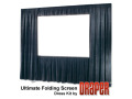 Ultimate Folding Screen Dress Kit - 20oz Velour, 83" x 130", 16:10, Black velour