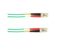 OM4 50/125 Multimode Fiber Patch Cable OFNP Plenum LC-LC GN 6M