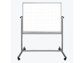 48x36 Mobile Magnetic Double-Sided Ghost Grid Whiteboard