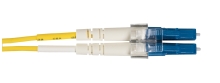 OS2 9/125 Singlemode Fiber Optic Patch Cable OFNR PVC LC-LC YL 3M image