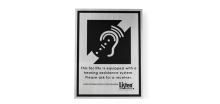 Assistive Listening Notification Signage Kit image