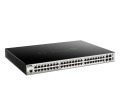 48-port Gigabit Stackable Smart Managed PoE Switch with 4 10GbE SFP+ Ports, 370W PoE Budget