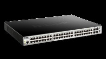 48-port Gigabit Stackable Smart Managed PoE Switch with 4 10GbE SFP+ Ports, 370W PoE Budget image
