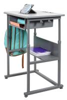 Manual Adjustable Student Desk image