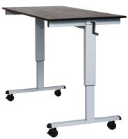 60" Crank Adjustable Stand Up Desk image